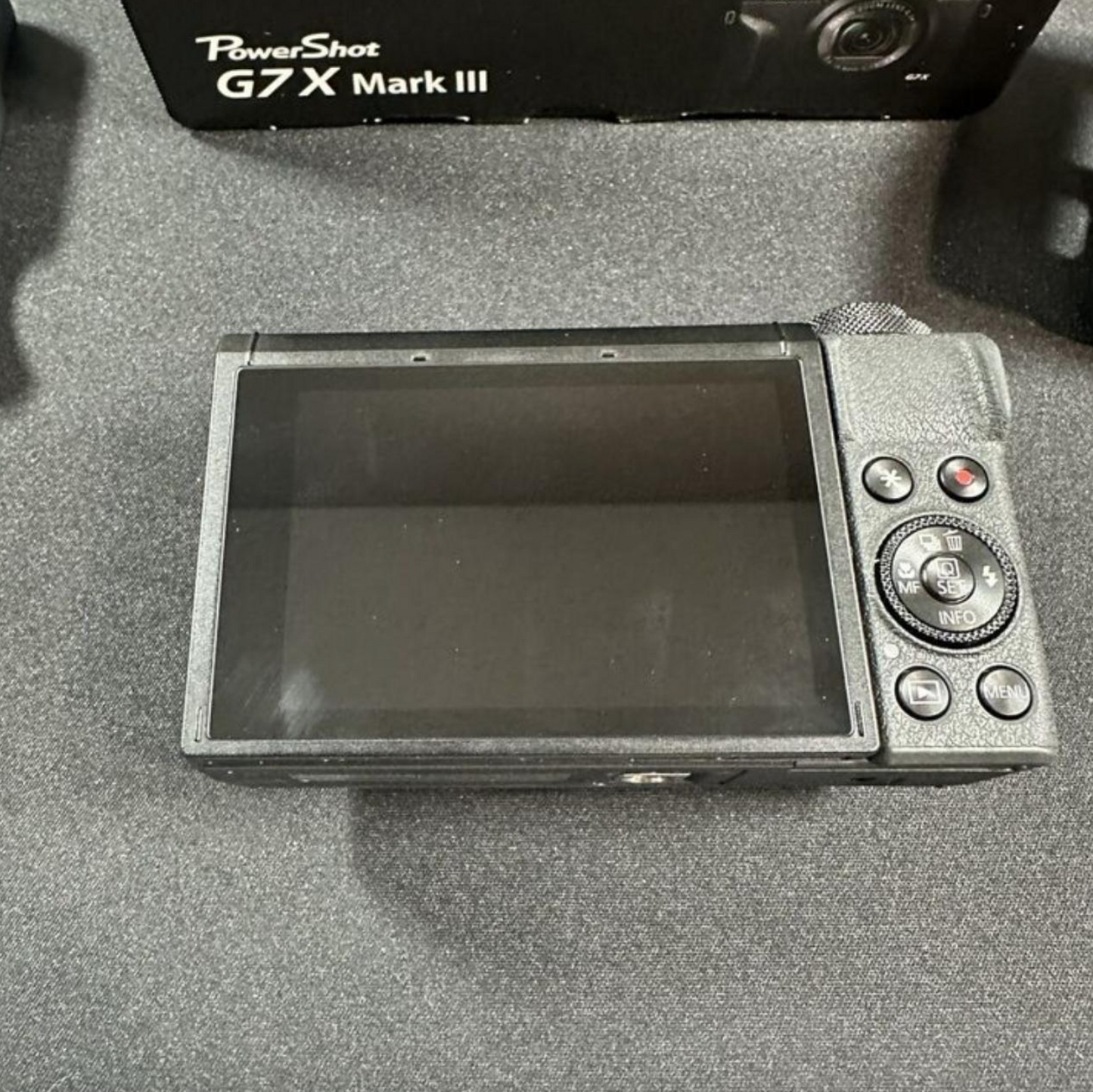 Canon PowerShot G7 X Mark III Digital Camera BLACK With Extras