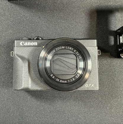 Canon PowerShot G7 X Mark III Digital Camera BLACK With Extras